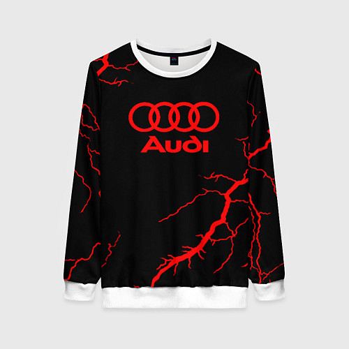 Женский свитшот Audi storm / 3D-Белый – фото 1
