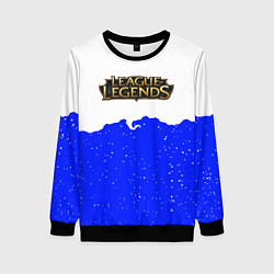 Свитшот женский League of Legends ночь, цвет: 3D-черный
