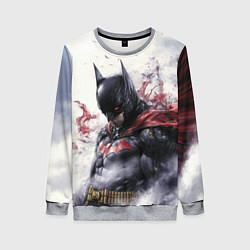 Женский свитшот Бэтмен в тумане