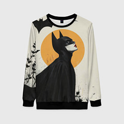 Женский свитшот Девушка Бэтмен