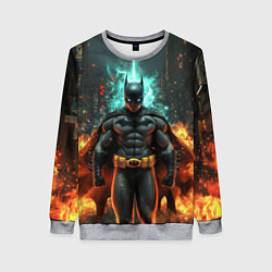 Женский свитшот Бэтмен эпик