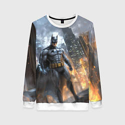 Женский свитшот Бэтмен - старый стиль