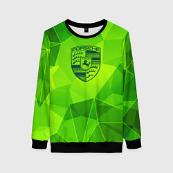 Женский свитшот Porsche green poly