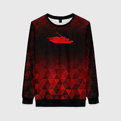 Женский свитшот Papa Roach red poly