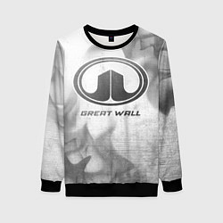 Женский свитшот Great Wall - white gradient