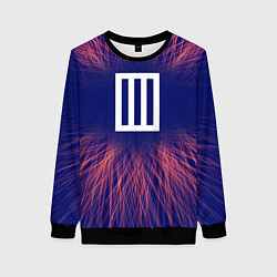 Женский свитшот Paramore red energy
