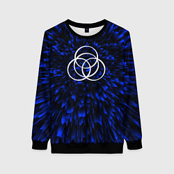 Женский свитшот Elden Ring blue energy