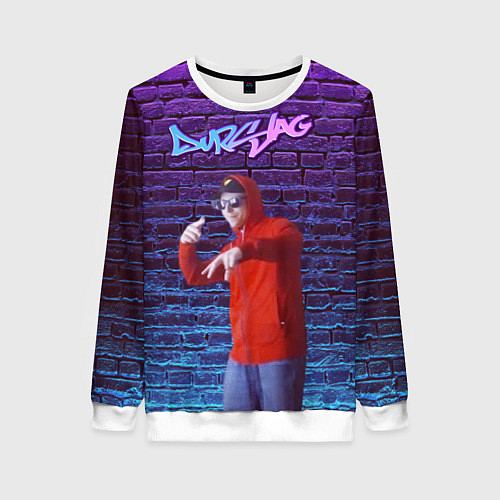 Женский свитшот DURSLAG / 3D-Белый – фото 1