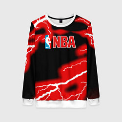 Свитшот женский NBA шторм, цвет: 3D-белый