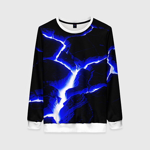 Женский свитшот The rift / 3D-Белый – фото 1