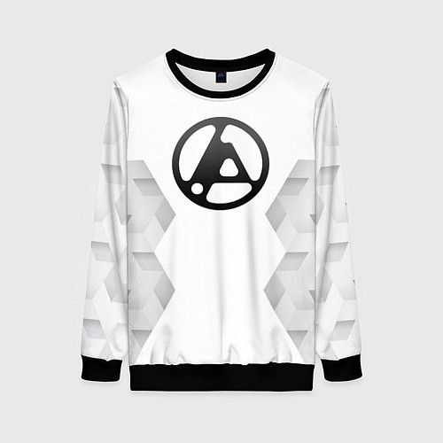 Женский свитшот Linkin Park 2024 white poly / 3D-Черный – фото 1
