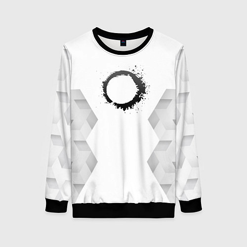 Женский свитшот The Callisto Protocol white poly / 3D-Черный – фото 1