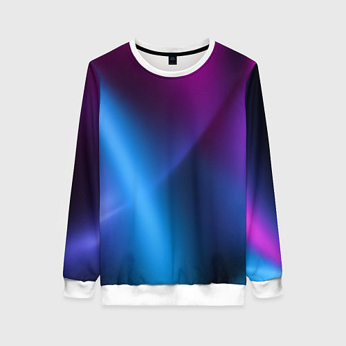Женский свитшот Multicoloured / 3D-Белый – фото 1