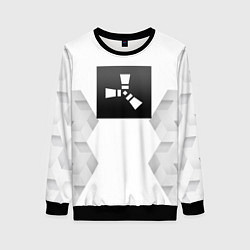 Женский свитшот Rust white poly