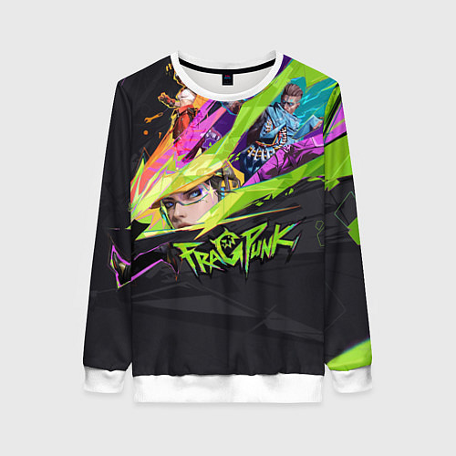 Женский свитшот Fragpunk / 3D-Белый – фото 1