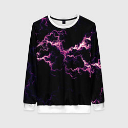 Женский свитшот Lightning pink glow