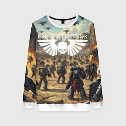 Женский свитшот Warhammer 40k поле боя