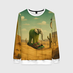 Женский свитшот Лирили ларила мем