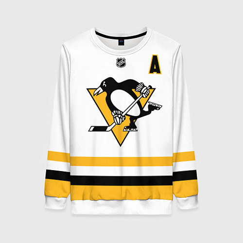 Женский свитшот Малкин - белая форма / 3D-Белый – фото 1