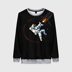 Женский свитшот Маг в открытом космосе