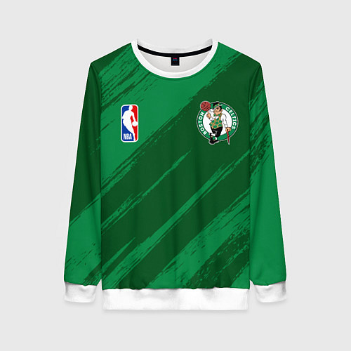 Женский свитшот Boston Celtics NBA basketball / 3D-Белый – фото 1