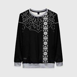 Женский свитшот Славянские символы традиции народа