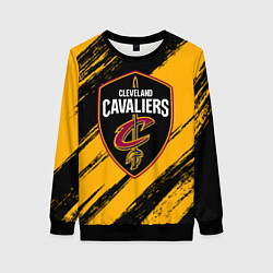 Свитшот женский Cleveland Cavaliers NBA, цвет: 3D-черный