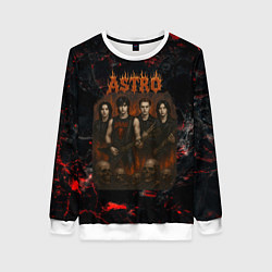 Женский свитшот Astro в стиле хэви-метал