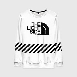 Свитшот женский The light side, цвет: 3D-белый