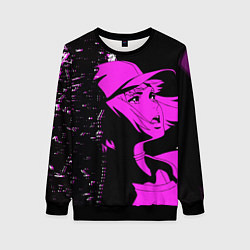 Свитшот женский Лазарь: Элейна, цвет: 3D-черный