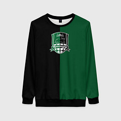 Свитшот женский Кордоба - ФК Краснодар, цвет: 3D-черный