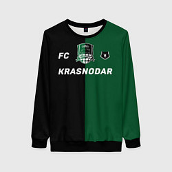 Свитшот женский Krasnodar football, цвет: 3D-черный