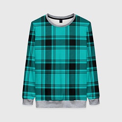 Женский свитшот Checkered blue