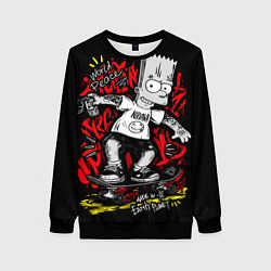 Женский свитшот Барт в татуировках