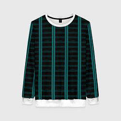 Женский свитшот Color blue dark stripe