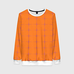 Женский свитшот Color orange stripe