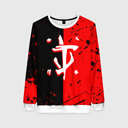 Женский свитшот Doom текстура краски