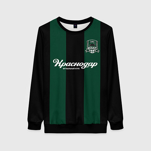 Женский свитшот Кордоба Краснодар домашняя форма 2025 2026 / 3D-Черный – фото 1