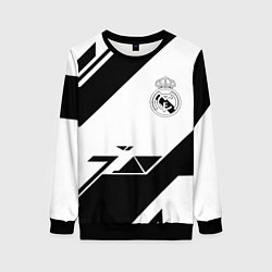 Свитшот женский Real Madrid geometry, цвет: 3D-черный