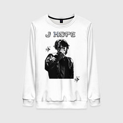 Свитшот женский J-Hope, цвет: 3D-белый