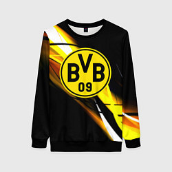 Свитшот женский Borussia спортивная геометрия, цвет: 3D-черный