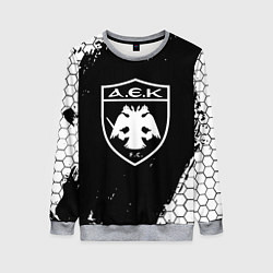 Женский свитшот AEK соты краска