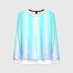 Женский свитшот Neon white blue lines