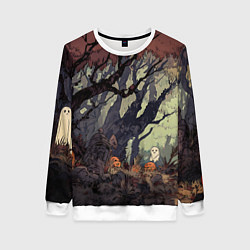 Женский свитшот Призрачный лес