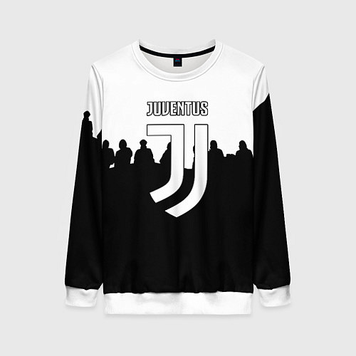Женский свитшот Ювентус команды / 3D-Белый – фото 1