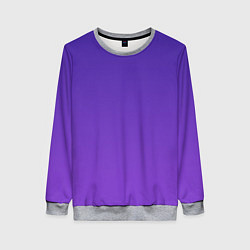 Женский свитшот The color is purple