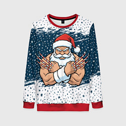 Свитшот женский Сантамаха, цвет: 3D-красный