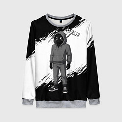 Женский свитшот Окак - кот мем