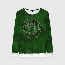 Свитшот женский NBA Celtics camo, цвет: 3D-белый