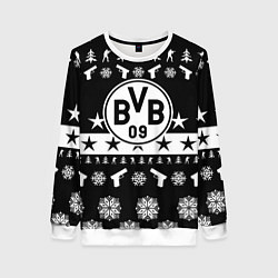 Свитшот женский Borussia x counter strike, цвет: 3D-белый